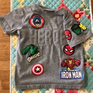 Marvel HEROES tee.
